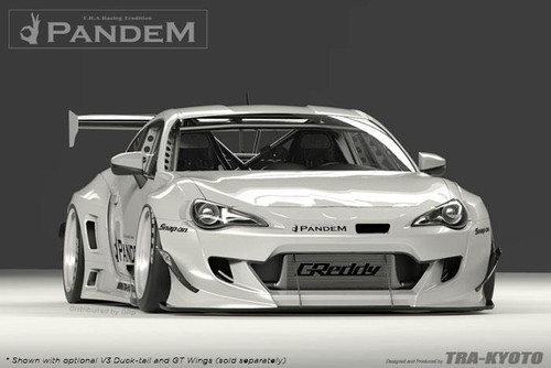 GReddy Scion FR-S Pandem Wide Body V3 Side Canards