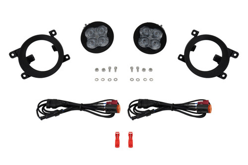 Diode Dynamics 13-15 Toyota RAV4 SS3 LED Foxbeam Fog Light Kit