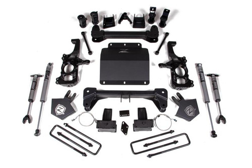 Zone Offroad 2020 Chevy/GMC 2500HD 5in Suspension System W/O Overload Suspension System