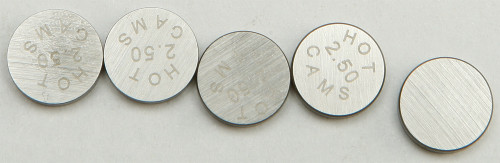Valve Shims 10.00x2.50mm 5/pk