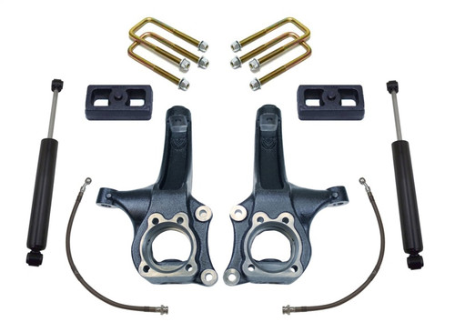 MaxTrac 15-18 Chevrolet Colorado 2WD 4in/2in MaxPro Spindle Lift Kit w/MaxTrac Shocks