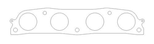 Cometic Toyota 1ZZFE 98-02 Exhaust .030 inch MLS Head Gasket 1.732 inch Round Port
