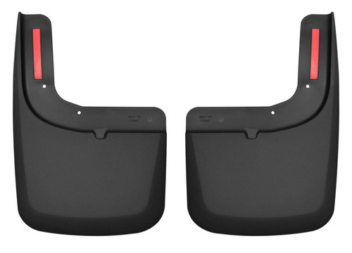 Husky Liners 2017 Ford F-250 / F-350 Super Duty Black Front Mud Guards (w/Flares)