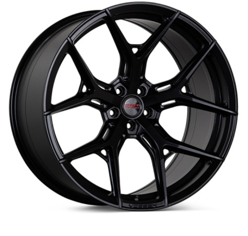 Vossen HF5 - 20x12 - ET45 - 5x120.65 - 70.3 - Super Deep - SB - Satin Black Wheel