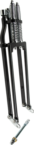 Springer Fork Tapered Leg Std Black
