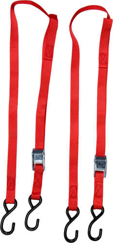 1" X 6' Tie-down Soft-tie Red 2/pk