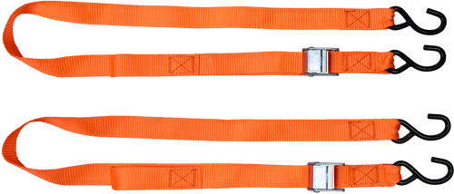 1.5" X 6' Tie-down Orange 2/pk