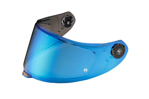 Exo-warp Race Shield Class 1 Pinlock Ready Blue Mirror