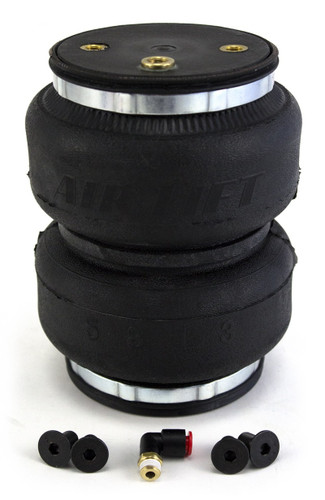 Air Lift Replacement Air Spring - LoadLifter 5000 Ultimate Bellows Type w/ internal Jounce Bumper