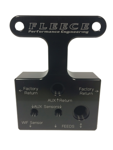 Fleece Performance 07.5-09 Dodge 6.7L Cummins 3rd Gen Fuel Distribution Block