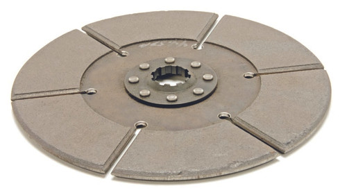 McLeod Disc Sintered Iron HCF 11inX1-3/16X18 Spline Solid Hub 16 Riv .280 Thick