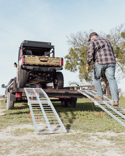 QuadBoss 1500 Arched Ramp 94in x 18in (7.8ft x 1.5 ft)