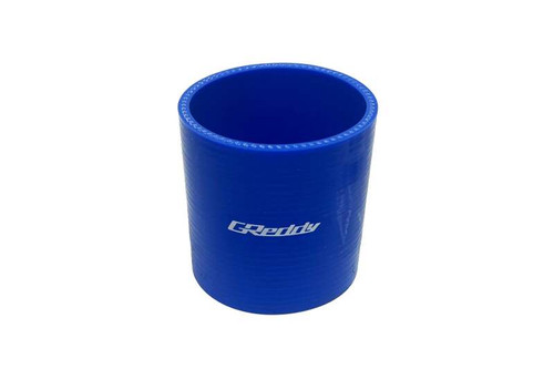 GReddy 70mm x 70mm Silicone Straight Hose - Blue