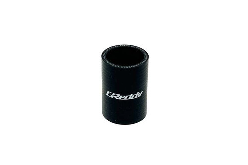 GReddy 34mm x 60mm Silicone Straight Hose - Black
