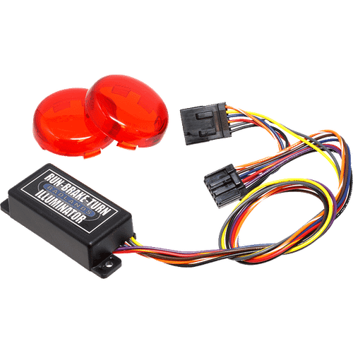 Badlands 04-13 Sportster Plug N Play Illuminator w/ Deuce Style Lenses