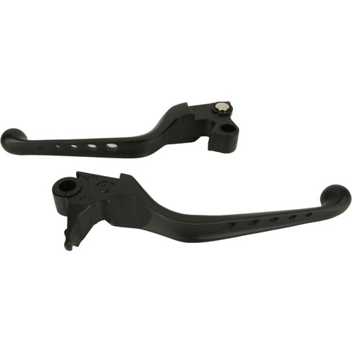 Bikers Choice 96-16 Big Twin W/ Cable Clutch 96-03 XL O-Series 5 Holed Lever Set Black