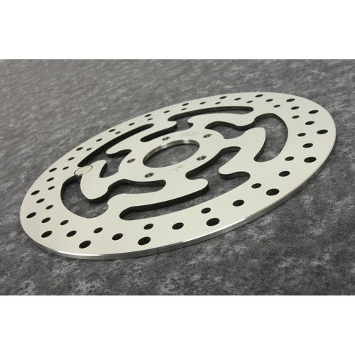 Bikers Choice 08-16 Touring OEM Style 11.8in Polished Front Brake Rotor Left Replaces H-D 41809-08