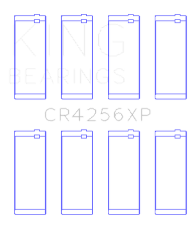 King Engine Bearings 03-05 Dodge Neon SRT4 2.4L Performance Rod Bearing Set - Size STDX