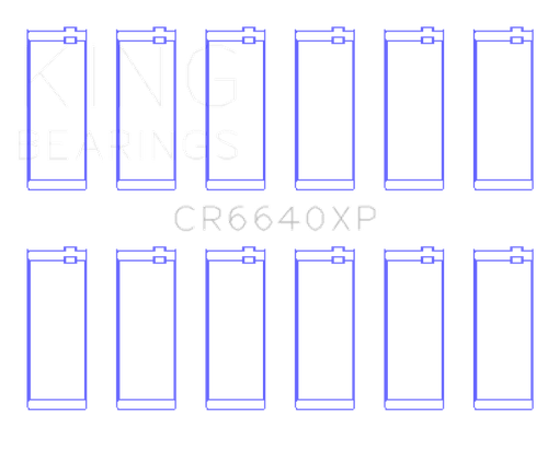 King Engine Bearings BMW M20/M50 2.0L/2.5L/2.7L Performance Rod Bearing Set - Size STD