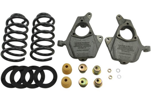 Belltech LOWERING KIT 14 Silverado/Sierra Std Cab 2WD 3in or 4in Front/5in or 6in Rear w/o Shocks