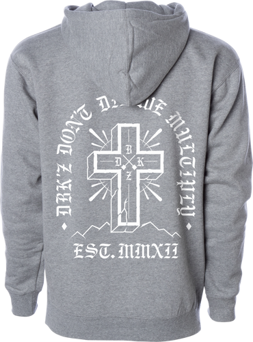 Multiply Zip Hoodie Gunmetal Heather Xl