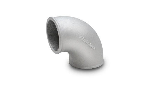 Vibrant 2in O.D. Cast Aluminum Elbow (90 degree Tight Radius)