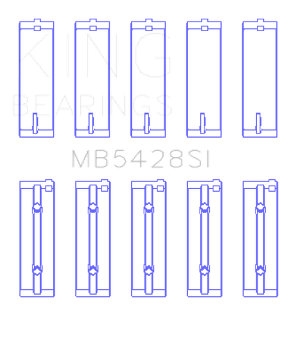 King Engine Bearings Honda R16A/ R18A 2006- Current Main Bearing Set