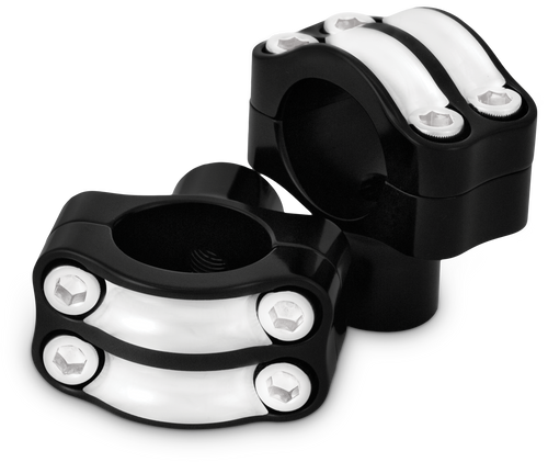 Reaper 1-1/2" Risers 1.25" Bar Set - Black Machined
