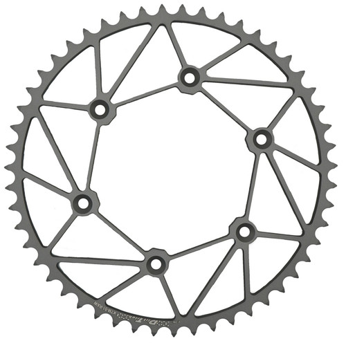 Rear  Sprocket  Chromoly 51t-520 Raw Hon