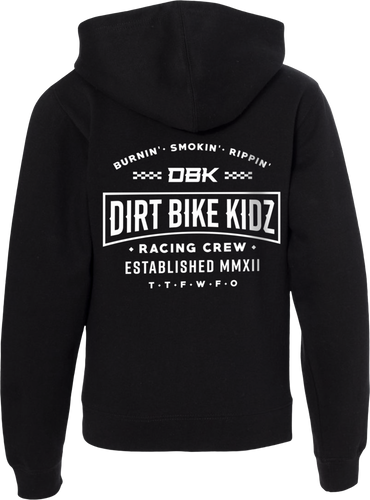 Speed & Style Youth Zip Hood Black Yx