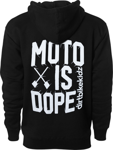 Moto Is Dope Hoodie Black Xl