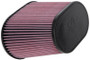 K&N Universal Rubber Filter 4in FLG 9IN x 5-3/4IN B / 7 x 4-1/2IN T / 7-1/2IN H