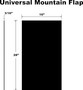 Mountain Snowflap Universal Black