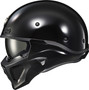 Covert X Open-face Helmet Gloss Black Md