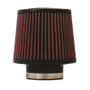 Injen High Performance Air Filter - 3.00 Black Filter 6 Base / 5 Tall / 5 Top