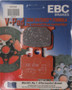 Brake Pads Fa70v Semi-sintered V Series