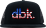 Basics Flag 2fifty Black Trucker Hat