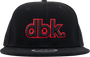 Red Label 4fifty Black Snapback Hat