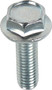10mm Hex Head Flange Bolts 6x1.0x20mm 10/pk