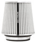Spectre Adjustable Conical Air Filter 5-1/2in. Tall (Fits 3in. / 3-1/2in. / 4in. Tubes) - White