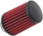 AEM Dryflow Air Filter - Round Tapered - 2.75in Flange ID x 5.5in Base OD x 4.75in Top OD x 7.5in H