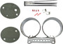Dual Gauge Mount Bracket Kit Chrome