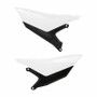 Side Number Plates White