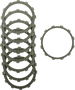 Aramid Clutch Friction Set W/ Hd Diaphram Spring Indian