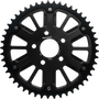 Stealth 49t Rear Sprocket Blk Alum Car  Blk Steel Teeth