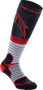 Mx Pro Socks Black/grey/red Sm
