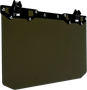 12" X 8" Narrow Mount Sun Viso W/tinted Shield- Black