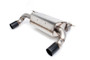 Dinan 17-20 BMW 440i Freeflow Axleback Exhaust System -Black