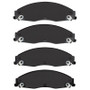 R1 03-08 Pontiac Grand Prix Front Semi Met Brake Pads