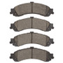 R1 00-06 GMC Sierra 1500 2WD (Excl Heavy Duty & Limited) Rear Semi Met Brake Pads
